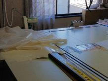 1月 池田 裁断機部品交換
