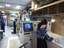 9月 池田 作業風景 上田さん考案新マスクケース