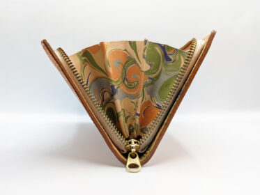 【革製品のOEM】刻印 長財布 イタリアンレザー