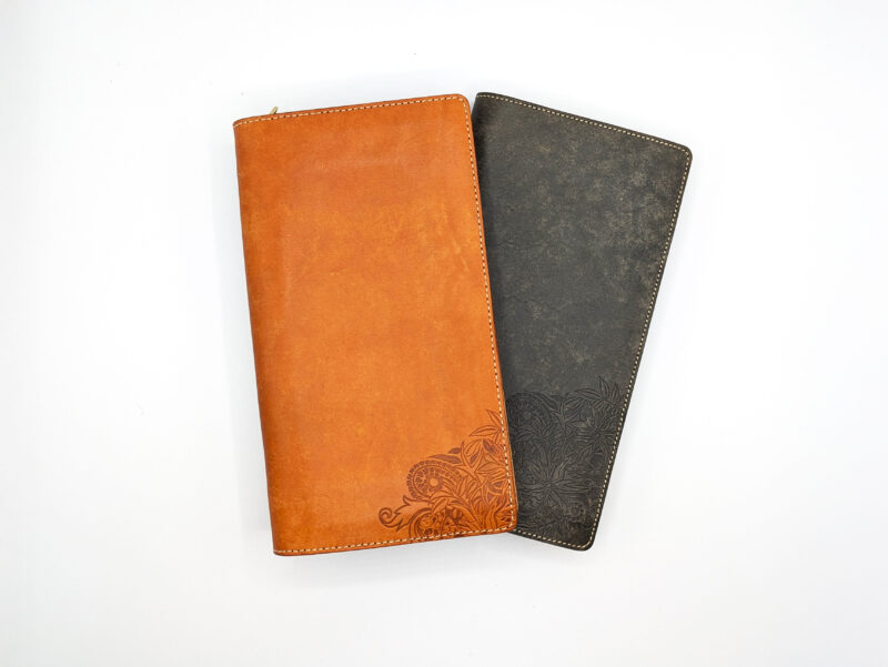 【革製品のOEM】刻印 長財布 イタリアンレザー